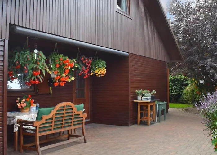 Kranich-Holzferienhaus 'Kleine Auszeit'